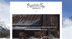 Desktop Screenshot of mountainboysleds.com